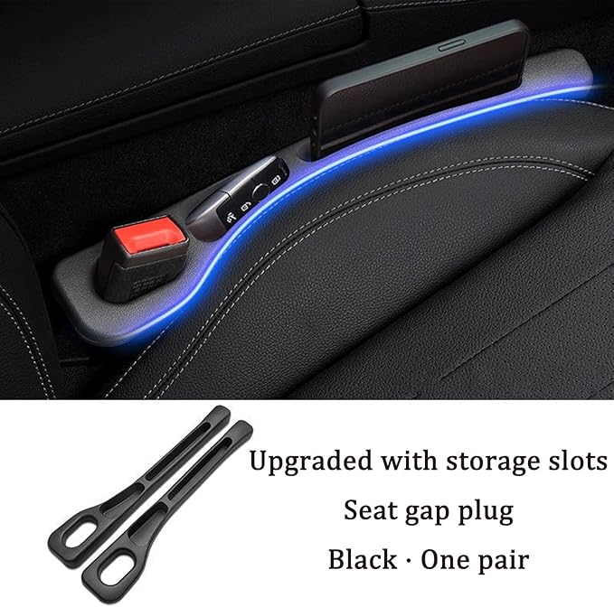 Universal Car Seat Gap Filler | Storage & Anti-Drop Design