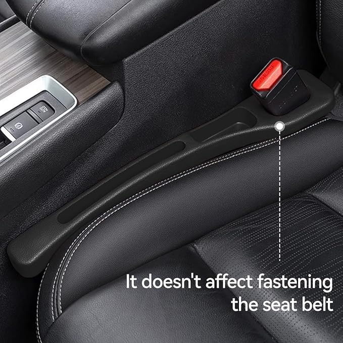 Universal Car Seat Gap Filler | Storage & Anti-Drop Design